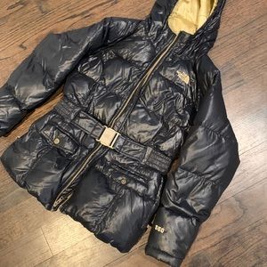 North face puffer jacket M 10-12 BLACK